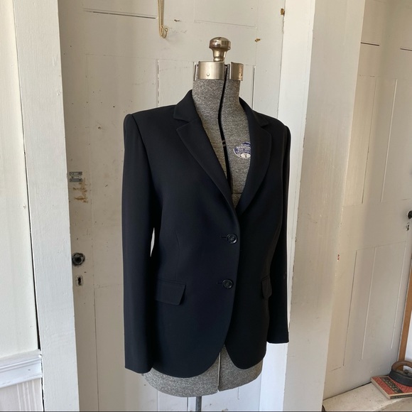 Basler Black 2 button M-Notch Lapel Blazer Jacket - Picture 4 of 10